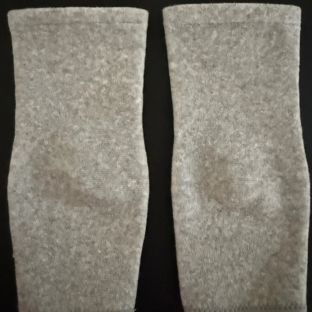 Bamboo Gray Compression Foot sleeves - Picture 3 of 10